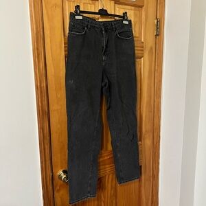 BDG Dark Gray Straight Jeans